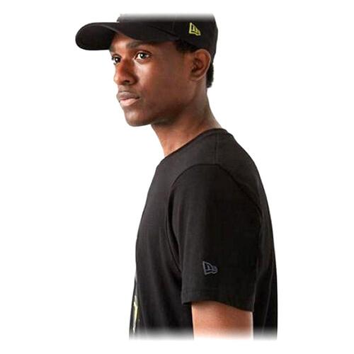 Kortærmet T-shirt til Mænd New Era NY Yankees MLB Størrelse XL Sort