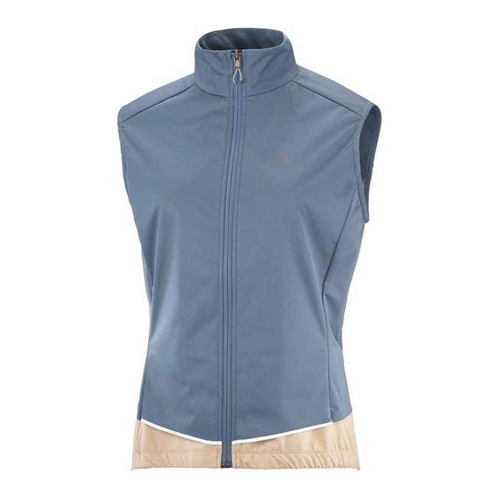 Veste til damer Salomon Light Shell Lyseblå S