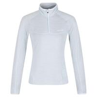 Kortærmet T-shirt til Kvinder Regatta Yonder Half-Zip Hvid 8