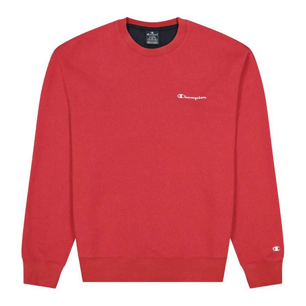 Sweatshirt til Børn Champion Spliced Script Logo Rød 15-16 år