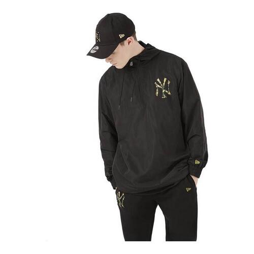 Vindblæser Jakke New Era NYY Sort XL
