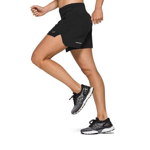 Sport shorts til kvinder Asics Road 5.5In Sort M
