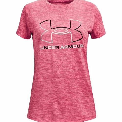 Børne Kortærmet T-shirt Under Armour Pink 8 år