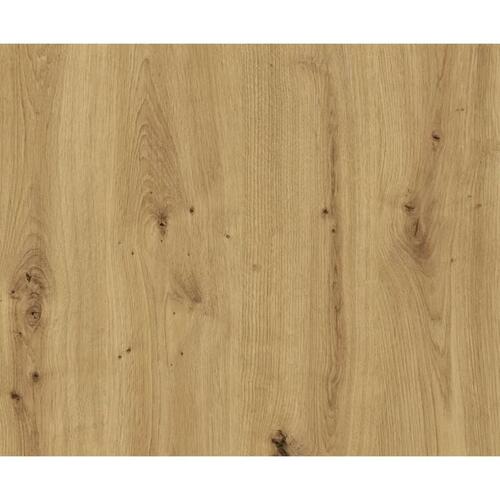 væghængt knagerække 108,9x1,5x28,1 cm egetræsfarve