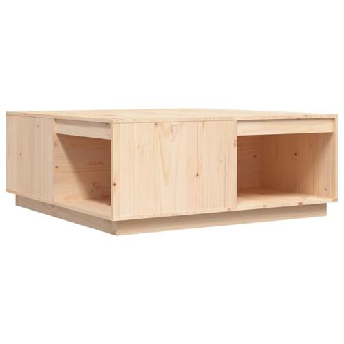 Sofabord 100x101x40,5 cm massivt fyrretræ