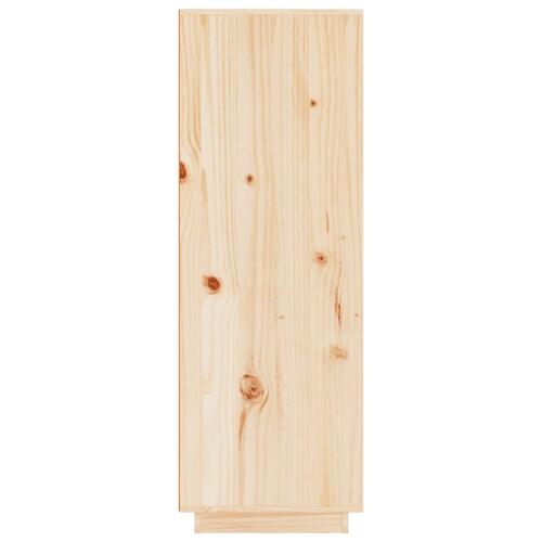 Højskab 60x40x116,5 cm massivt fyrretræ
