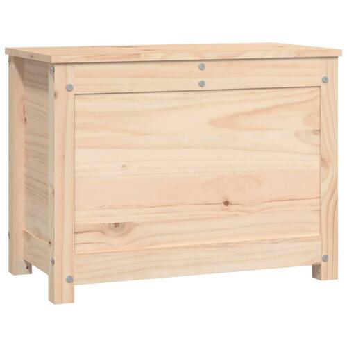 Opbevaringskasse 60x32x45,5 cm massivt fyrretræ