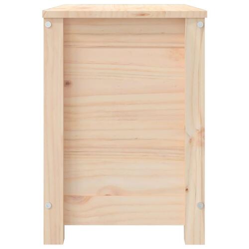 Opbevaringskasse 60x32x45,5 cm massivt fyrretræ