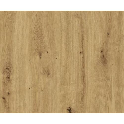 FMD opbevaringsbænk med 2 skuffer 108,9x41,7x46,1 cm hvid og egetræ