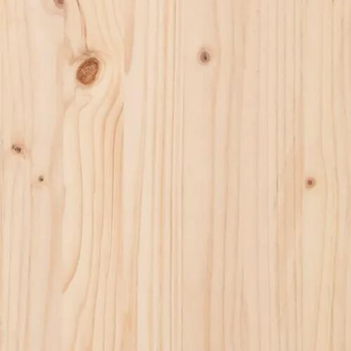 Opbevaringskasse 89x36,5x33 cm massivt fyrretræ