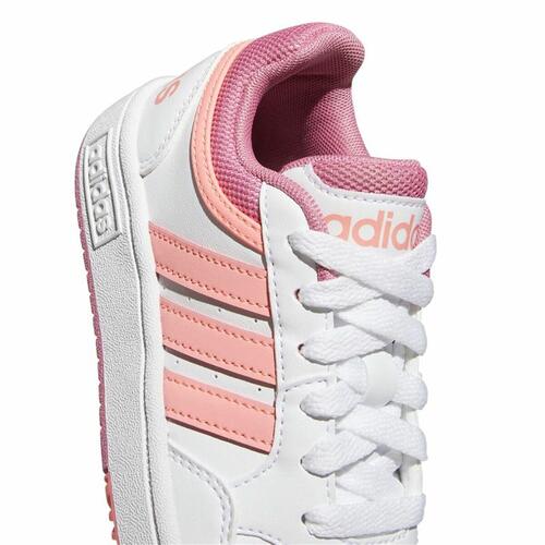 Sportssko til børn Adidas Hoops Hvid 39 1/3