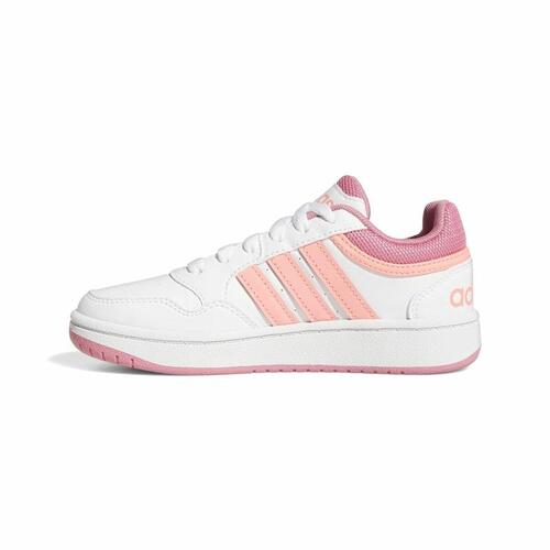 Sportssko til børn Adidas Hoops Hvid 39 1/3