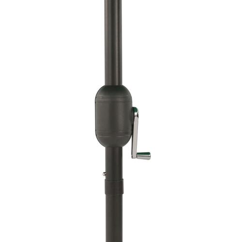 Udendørs parasol med aluminiumsstang 270 cm grøn