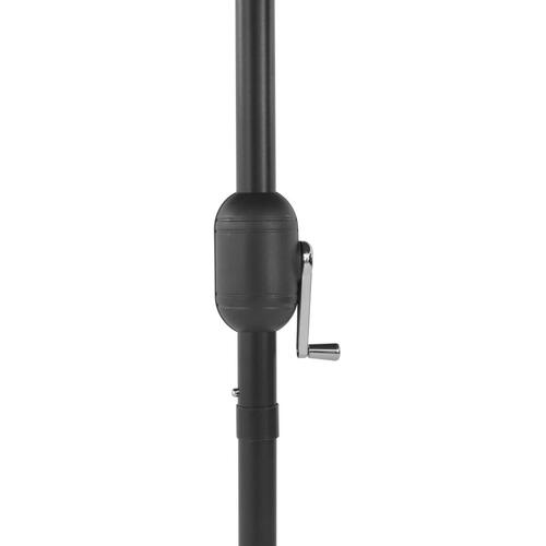 Parasol med aluminiumstang 270 cm antracitgrå