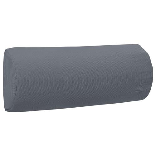 Nakkestøtte til havestol 40x7,5x15 cm textilene grå