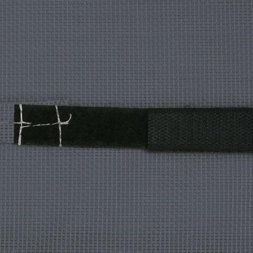 Nakkestøtte til havestol 40x7,5x15 cm textilene grå