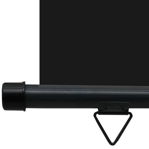 Sidemarkise til altan 140x250 cm sort