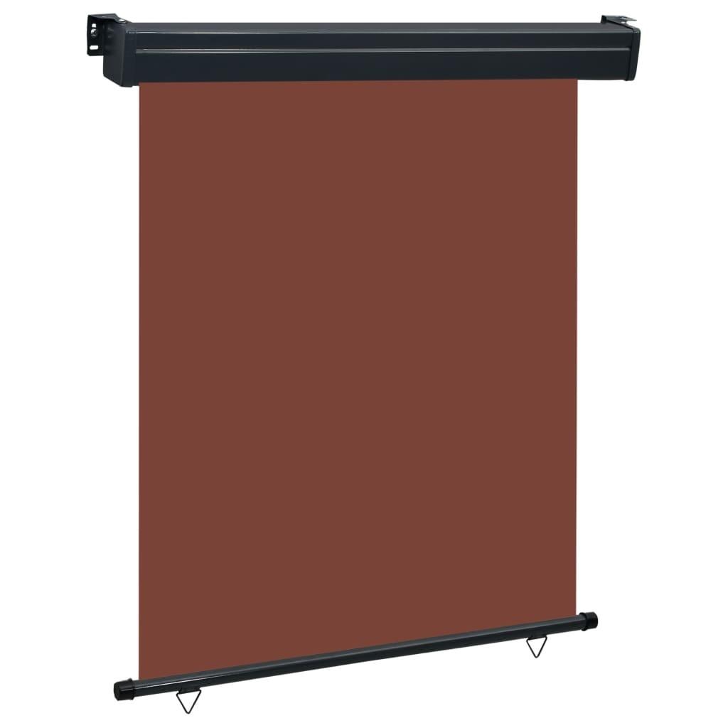 Sidemarkise til altan 140x250 cm brun