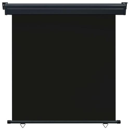 Sidemarkise til altan 160x250 cm sort