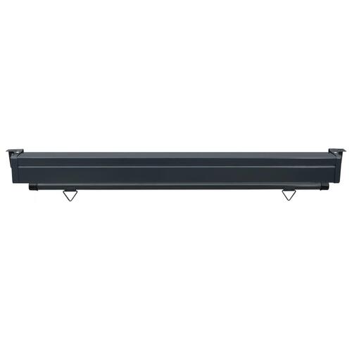 Sidemarkise til altan 170x250 cm sort