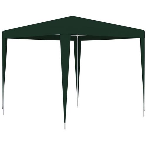 Festtelt 2,5x2,5 m 90 g/m² grøn