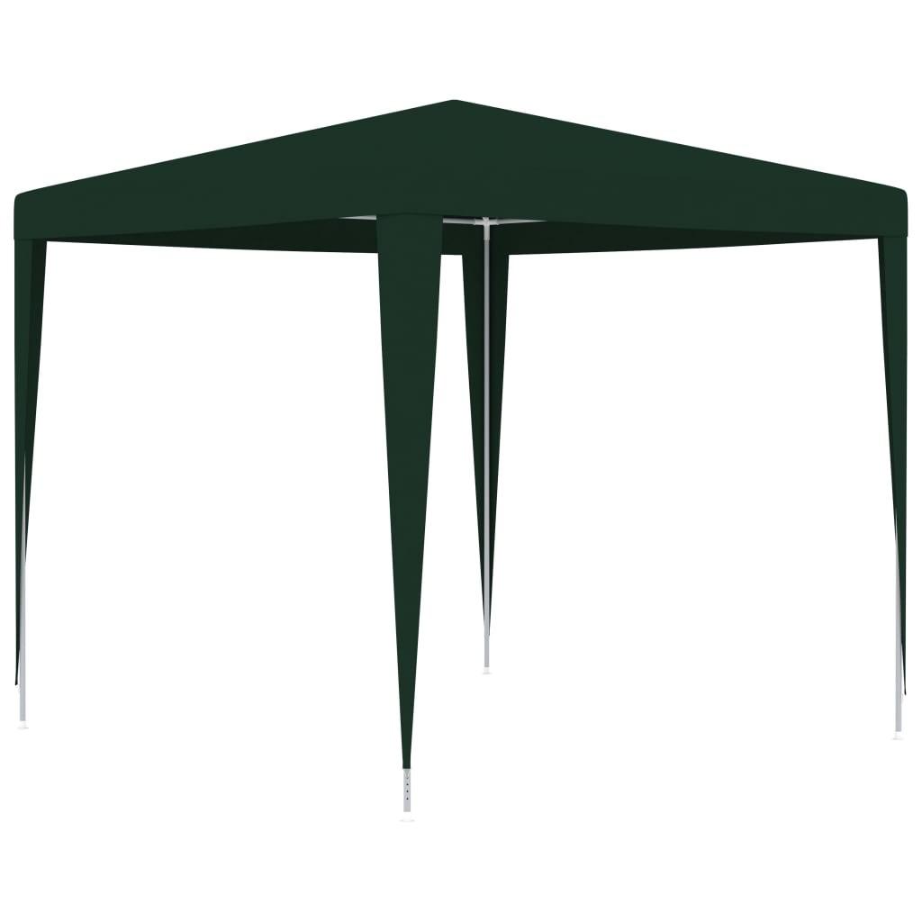 Festtelt 2,5x2,5 m 90 g/m² grøn