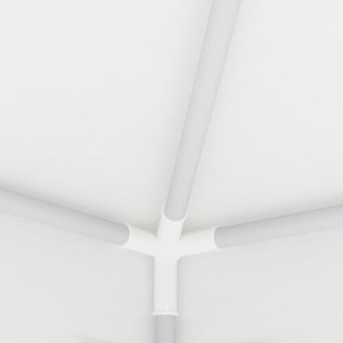 Festtelt med sidevægge 4x9 m 90 g/m² hvid