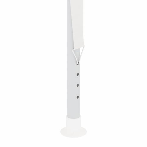 Festtelt med sidevægge 4x9 m 90 g/m² hvid