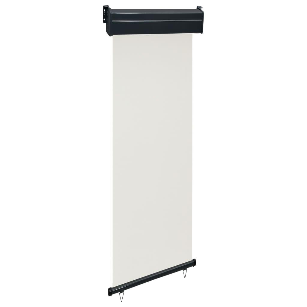 Sidemarkise til altan 65x250 cm cremefarvet