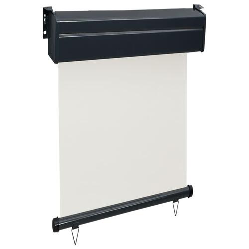Sidemarkise til altan 65x250 cm cremefarvet