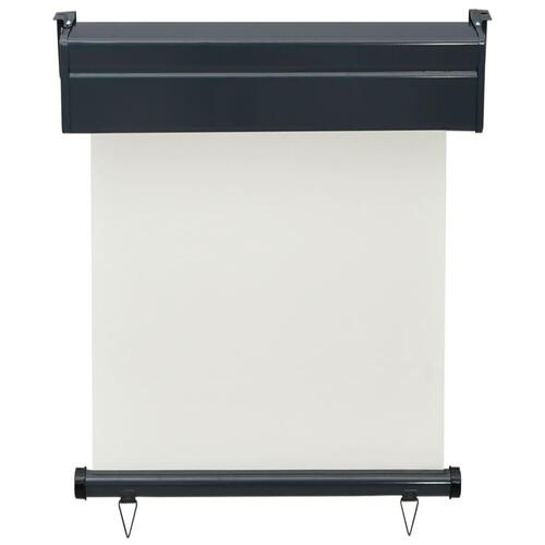 Sidemarkise til altan 65x250 cm cremefarvet