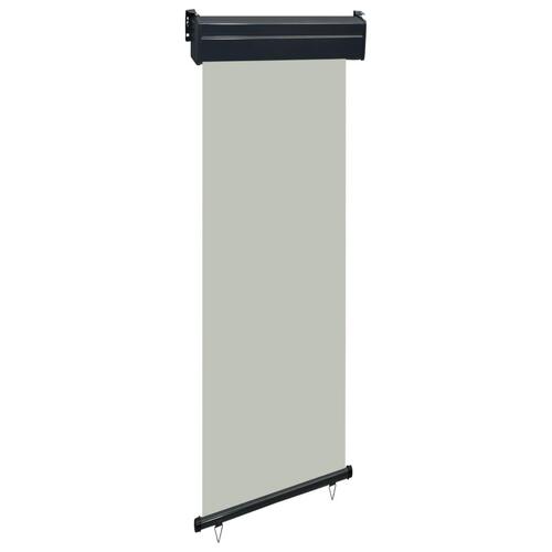 Sidemarkise til altan 65x250 cm grå