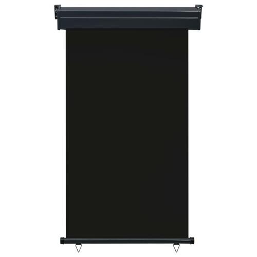 Sidemarkise til altan 105x250 cm sort