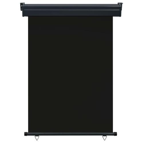 Sidemarkise til altan 120x250 cm sort