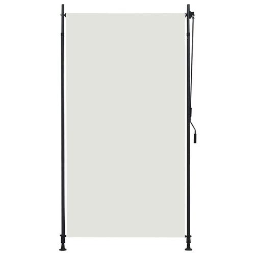 Udendørs rullegardin 120x270 cm cremefarvet