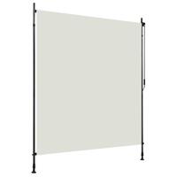 Udendørs rullegardin 200x270 cm cremefarvet