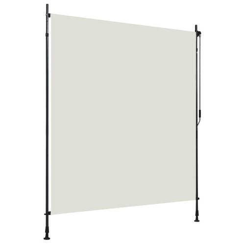 Udendørs rullegardin 200x270 cm cremefarvet