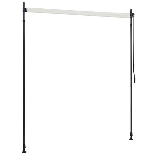 Udendørs rullegardin 200x270 cm cremefarvet