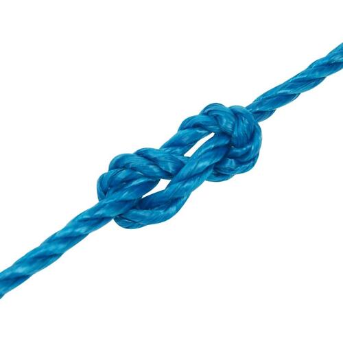 Arbejdsreb 3 mm 25 m polypropylen blå