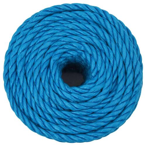 Arbejdsreb 12 mm 50 m polypropylen blå