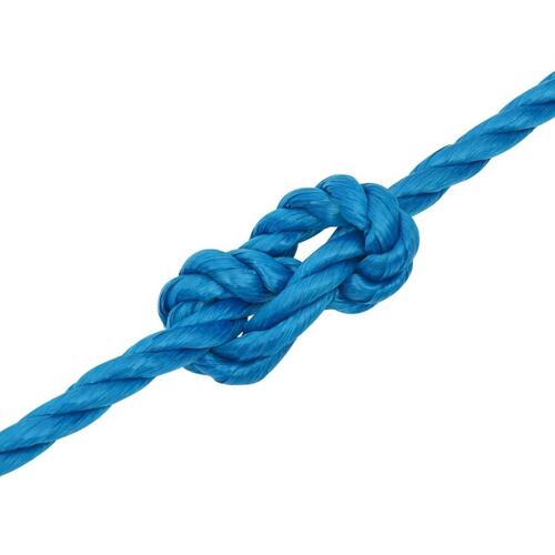 Arbejdsreb 12 mm 50 m polypropylen blå