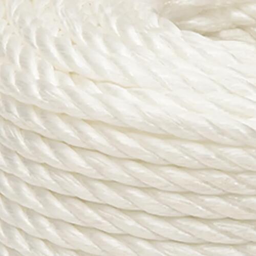 Arbejdsreb 12 mm 500 m polypropylen hvid