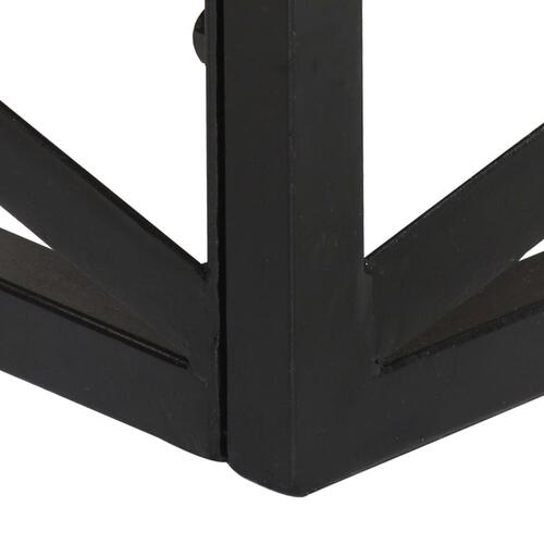 Sofabord 68x68x35 cm massivt mangotræ