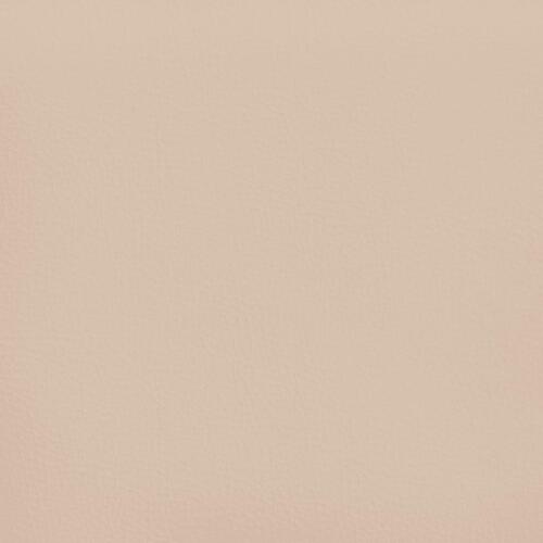 Sengeramme 140x200 cm kunstlæder cappuccinofarvet
