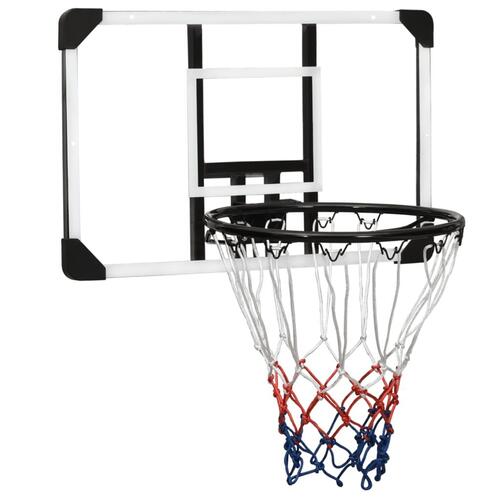 Bagplade til basketkurv 71x45x2,5 cm polycarbonat transparent