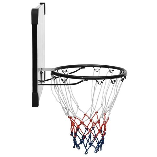 Bagplade til basketkurv 71x45x2,5 cm polycarbonat transparent