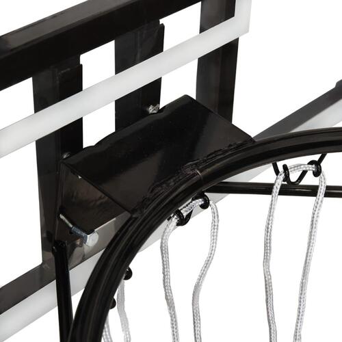 Bagplade til basketkurv 71x45x2,5 cm polycarbonat transparent