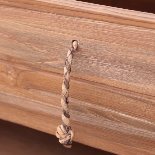 Skænk 80x35x60 cm massivt teaktræ