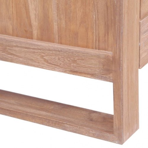Skænk 80x35x60 cm massivt teaktræ