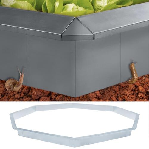 Sneglehegn 444x25 cm galvaniseret stål